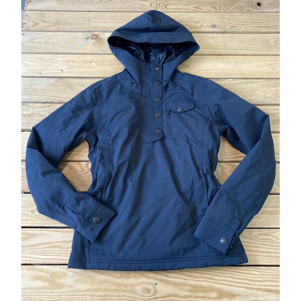 Aether Half Zip/Snap Hooded Pullover Jacket Size 1 - image 1
